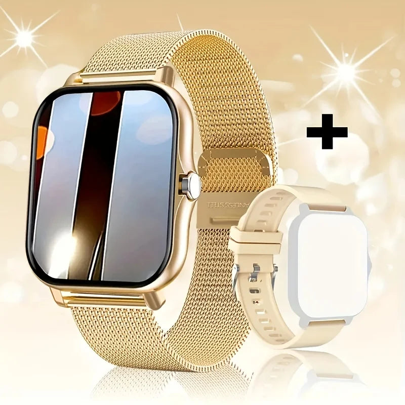 1.69inch Full Touch Screen Smart Watch With Heart Rate Fitness Tracker BT Call G409
