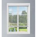 Cordless Faux Wood Blinds, 71W x 60L B9104