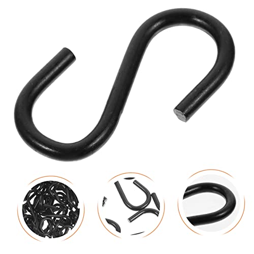100pcs Metal S Hook Hanger Hooks L3745