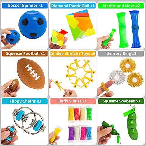 76 Pack Sensory Fidget Toys Set S6326