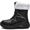 Fur Lining Mid-Calf Snow Boots J97505