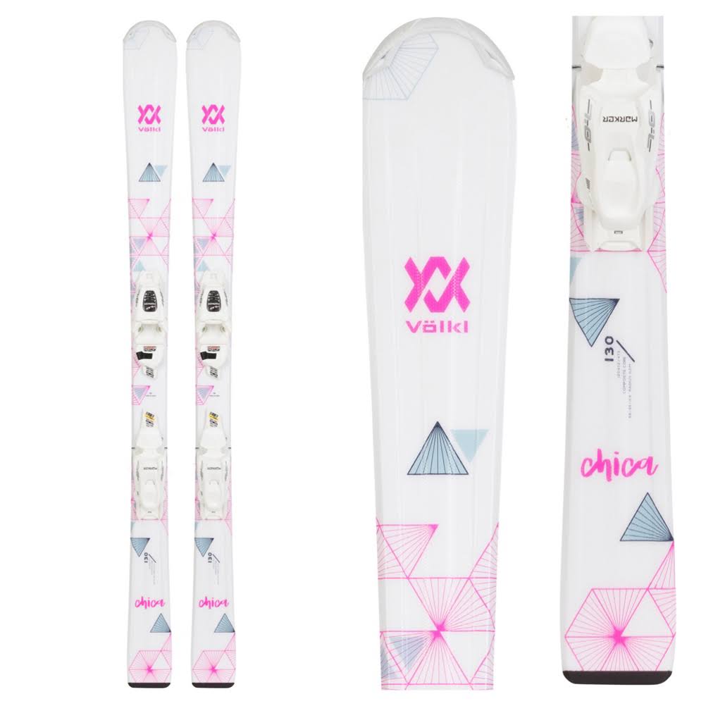 130 Kids Skis with Bindings X591