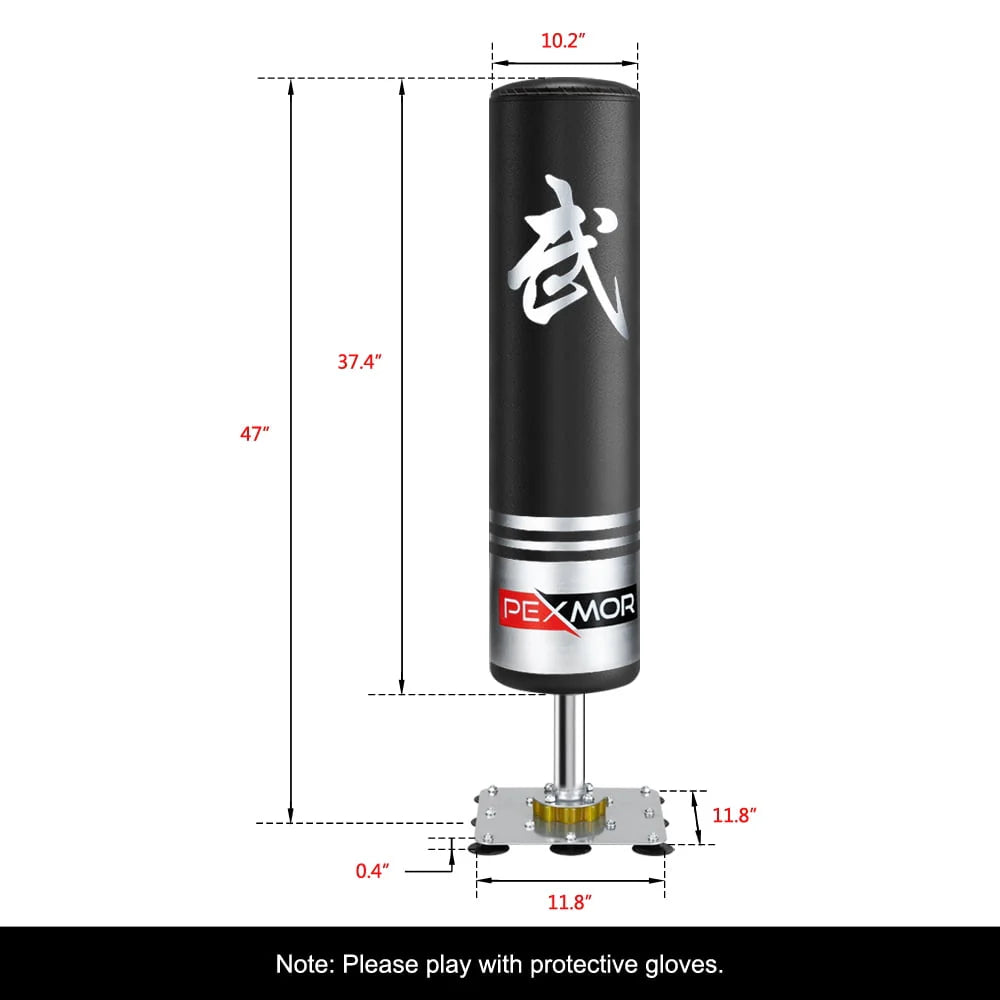 47'' Kids Freestanding Punching Bag with Stand D308