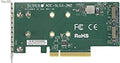 PCIe Add-On Card for up to Two NVMe SSDs Y142110