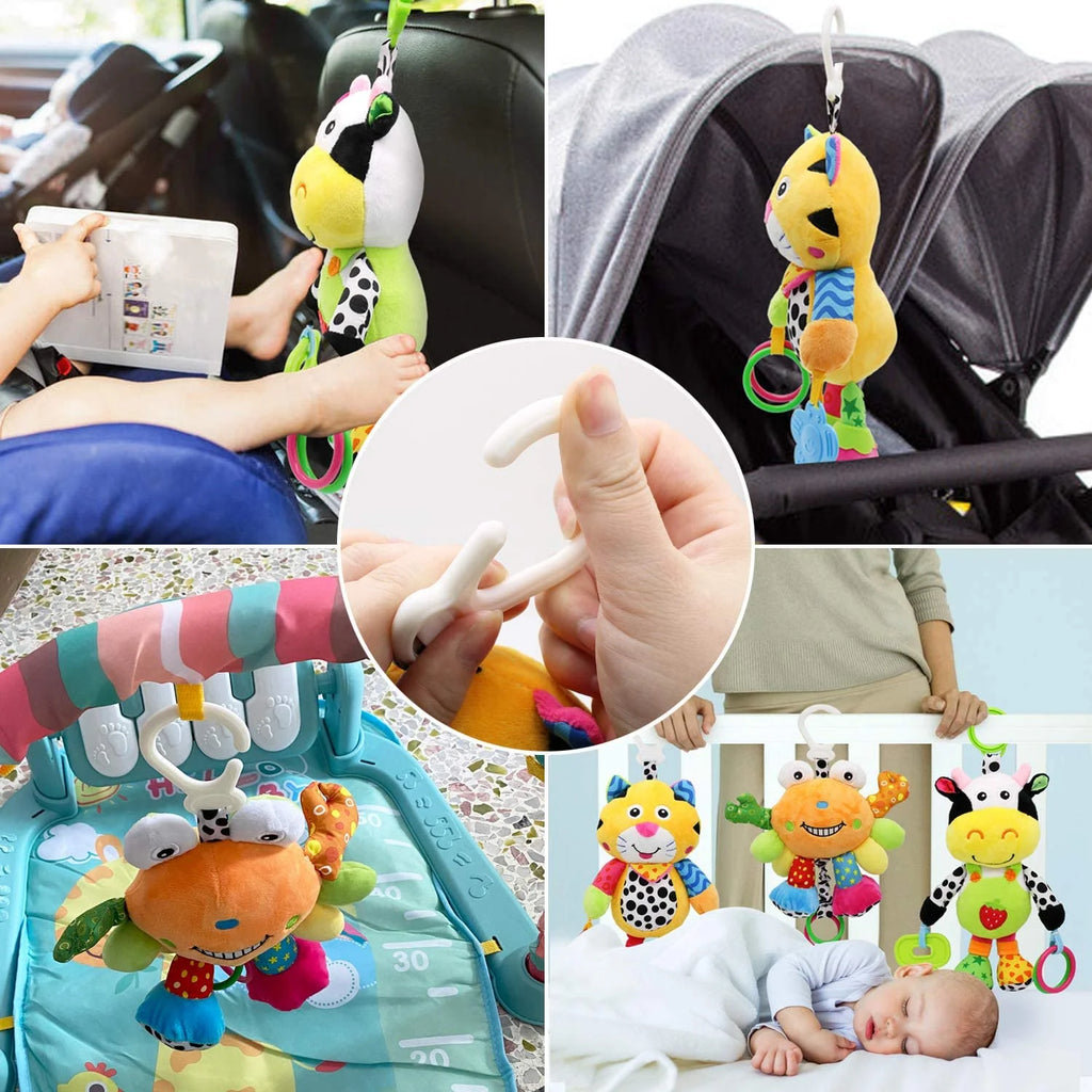 Tiger Baby Car Seat Toys with 24 Music and Teether E206657