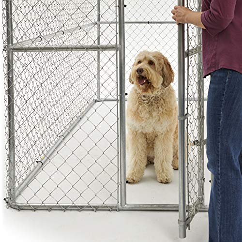 6 by 4 by 4-Feet Chain Link Portable Kennel I308
