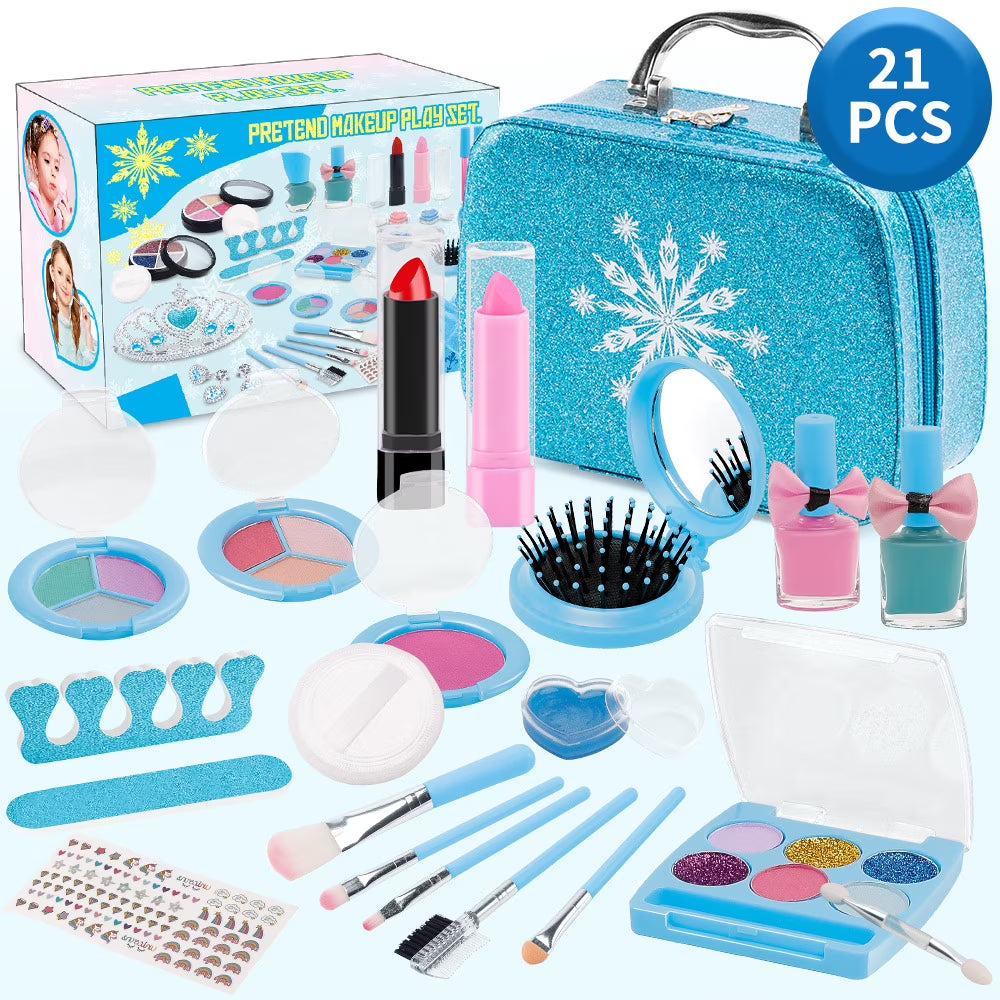 21pcs Washable Kids Makeup Toy Kit W1297