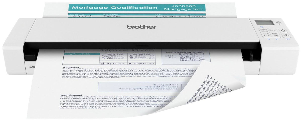 Wireless Duplex Mobile Color Page Scanner A51373