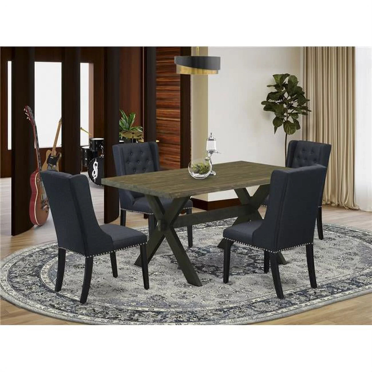 5 Piece Dining Room Table Set F571