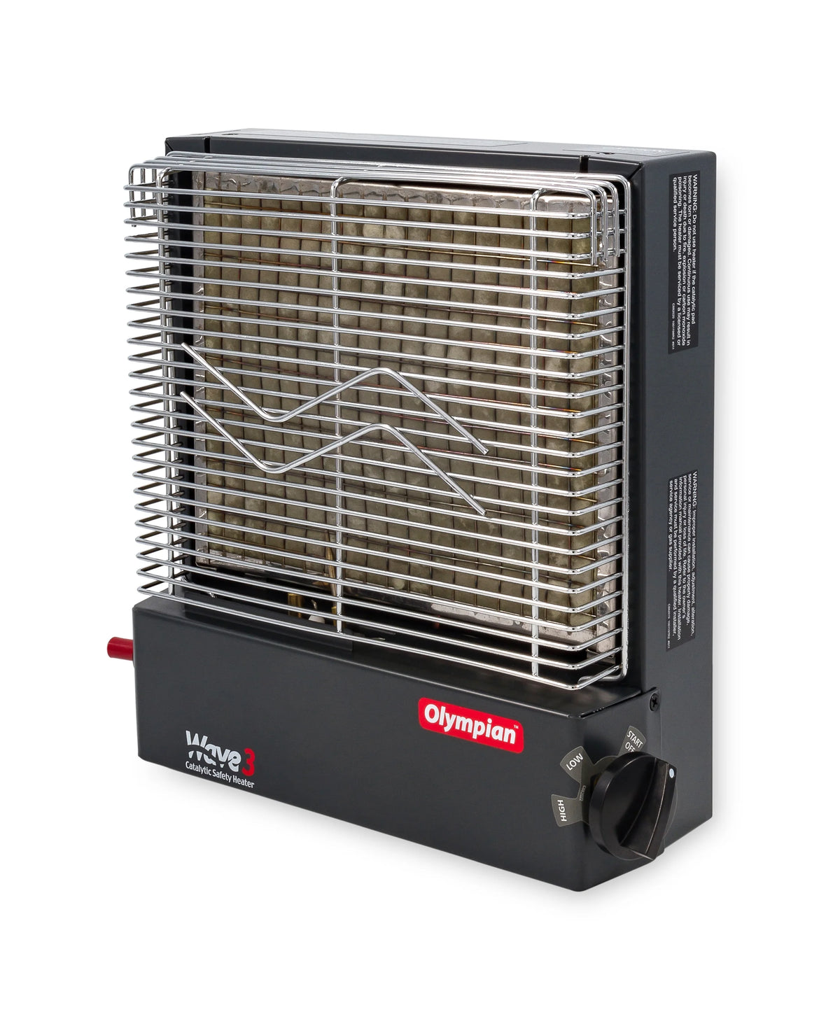 Adjustable 1600 to 3000 BTU LP Gas Catalytic Safety Heater F470795
