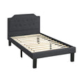 Twin Brown Bed X247