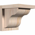 Carmel Smooth Corbel with Backplate W924