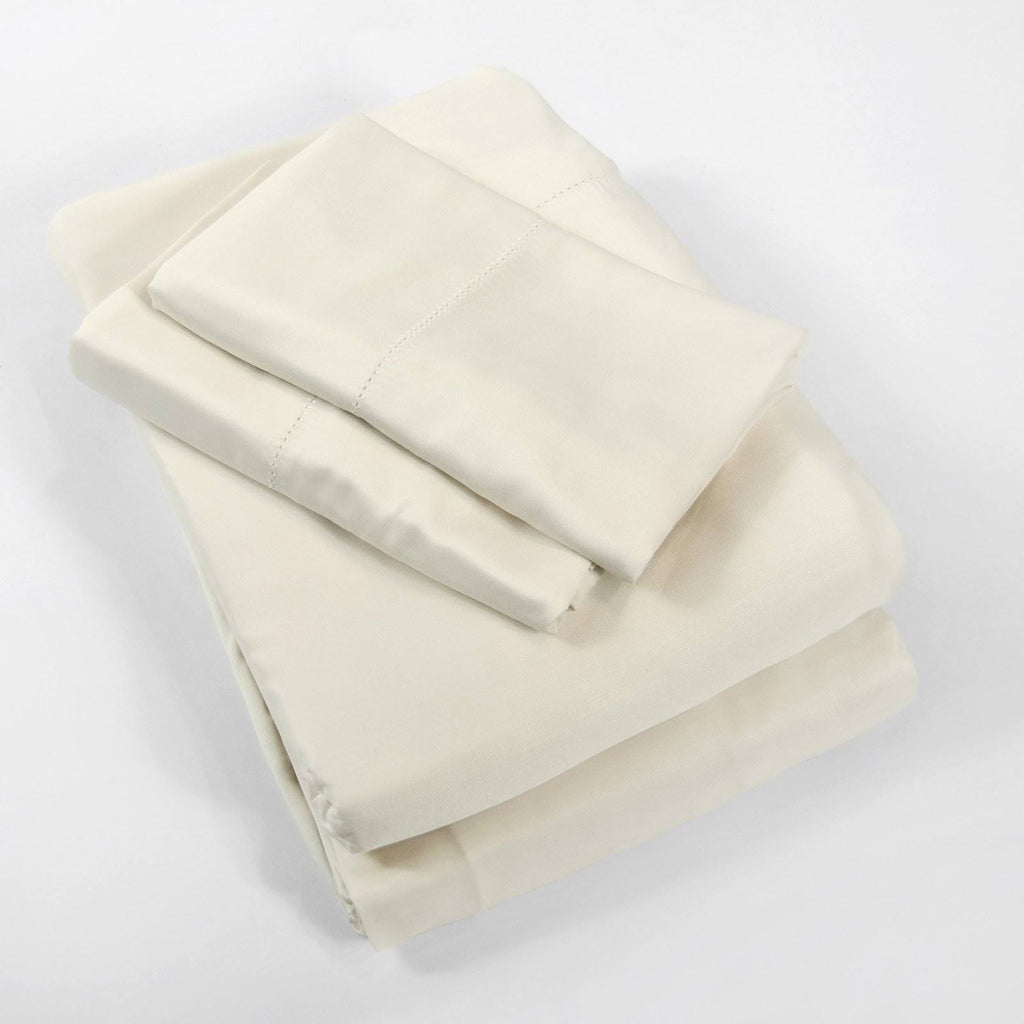 White Solid Deep-Pocket Sheets E174