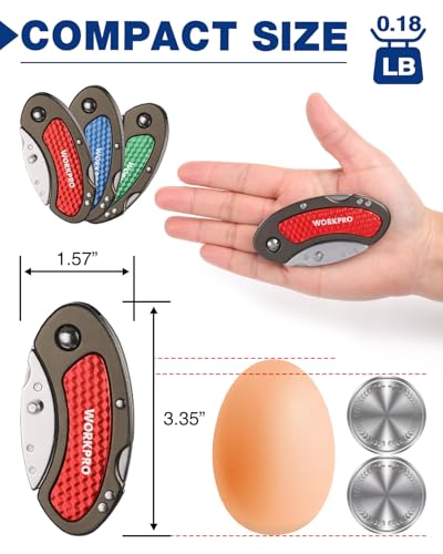 Folding Utility Knife Set with Extra Blades O37113