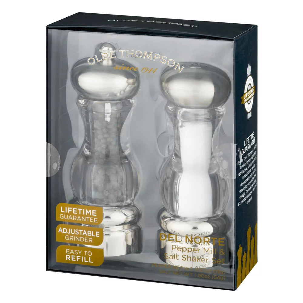 Acrylic Salt and Pepper Mill Set S820642