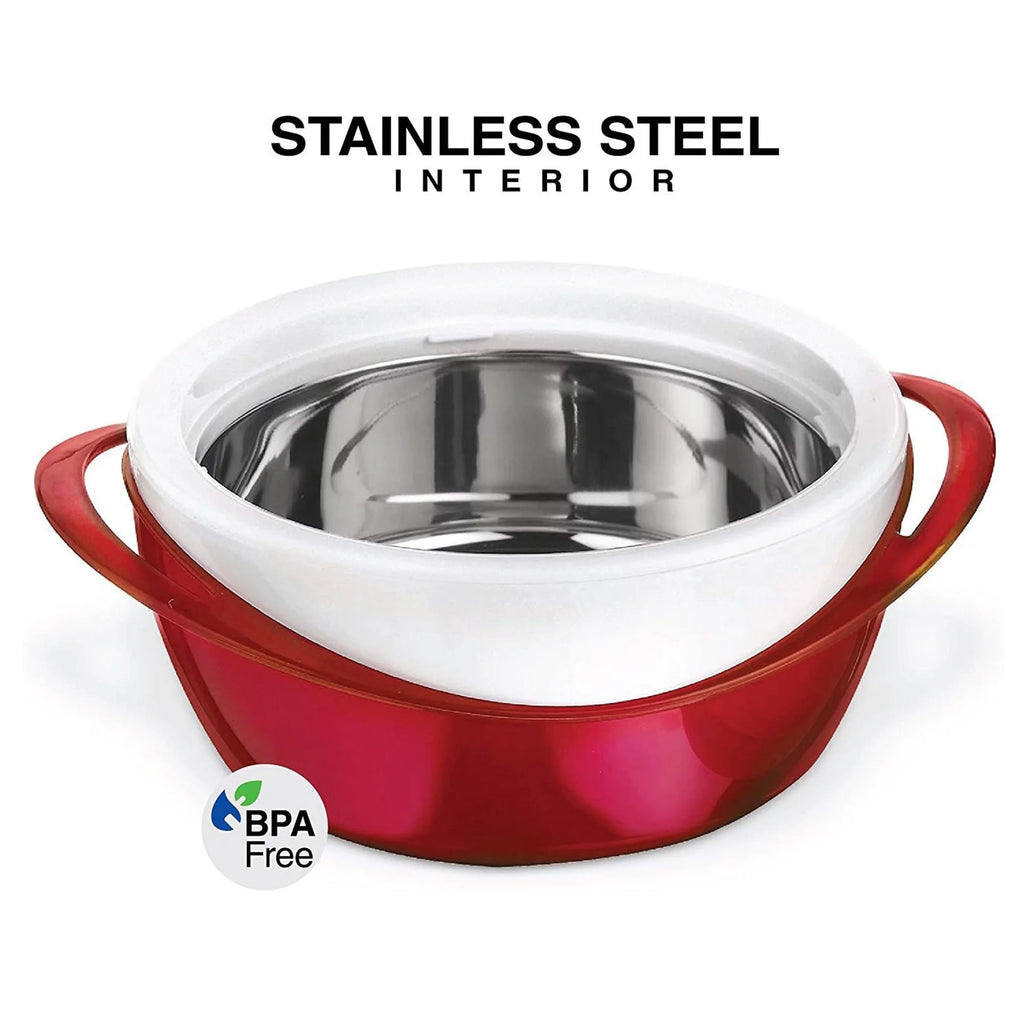 2.6-Qt Stainless Steel Insulated Food Container L14629