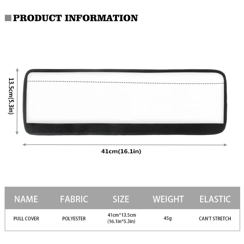 Blue Marble Stripe Refrigerator Door Handle Cover D655354