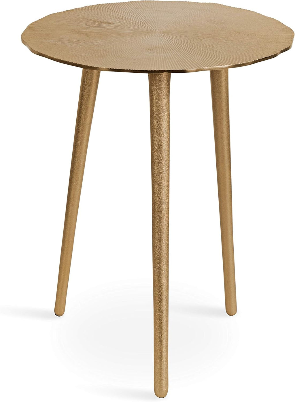 Gold Sand Casted Iron Side Table S11680