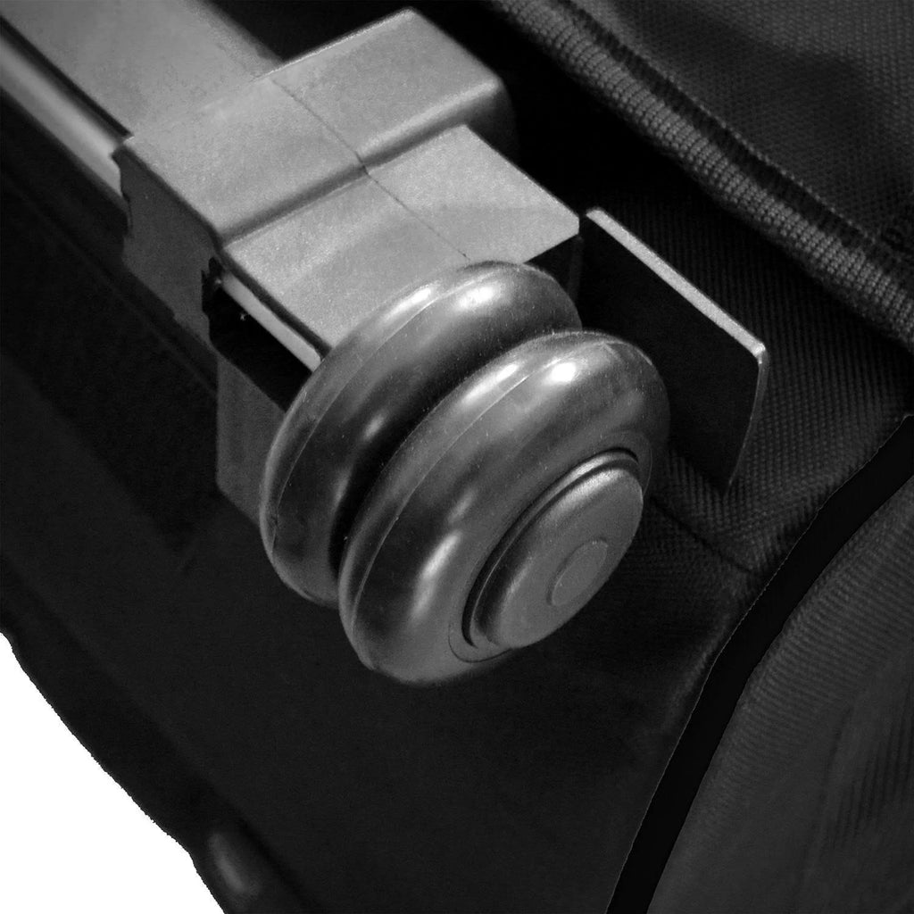 Black Pet Carrier with Wheels F8274