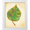 White Modern Wood Framed Art Print G5650