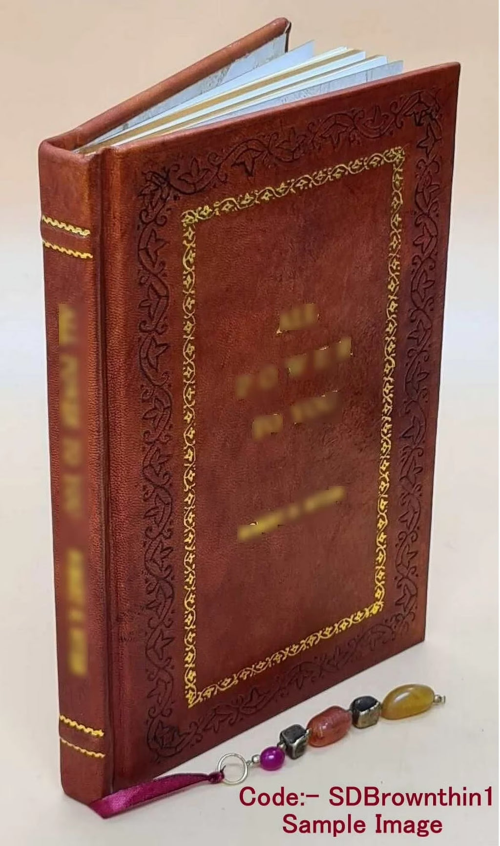 Premium Leather Bound Book J8141