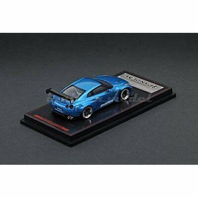 1/64 Blue Metallic Nissan Skyline R35 GT-R Model Car F6629