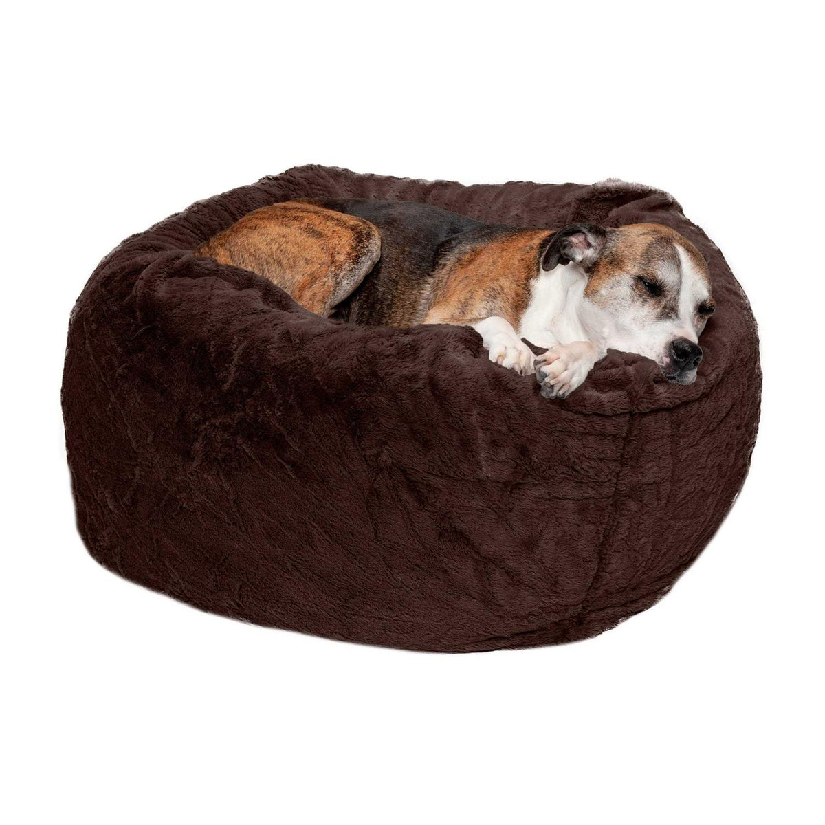 Pet Round Plush Ball Dog Bed S898