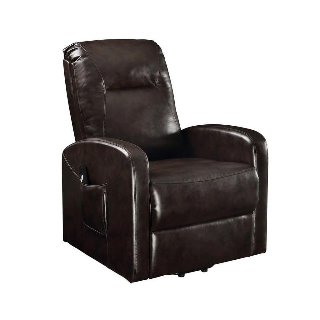 Faux Leather Power Lift Recliner B903