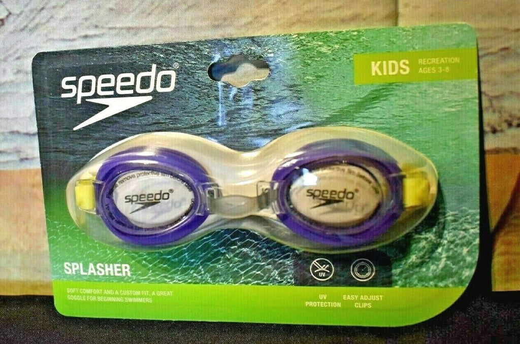 Blue/Yellow Swim Goggles J2454