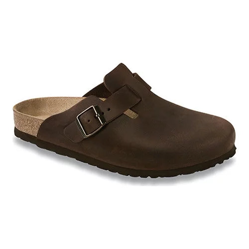 Oiled Leather Clogs S240