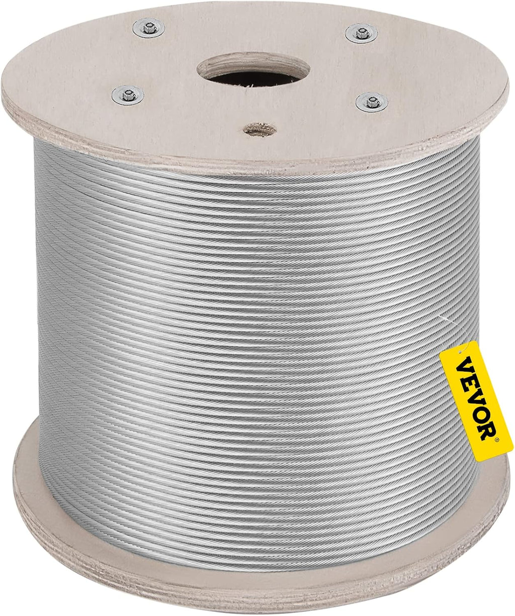 Stainless Steel 1/8 x 1000ft Braided Aircraft Cable O276896