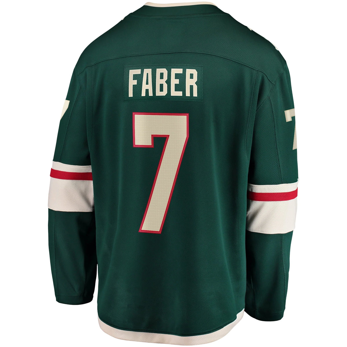 Men's Green Minnesota Wild Home Breakaway Player Jersey Y111508