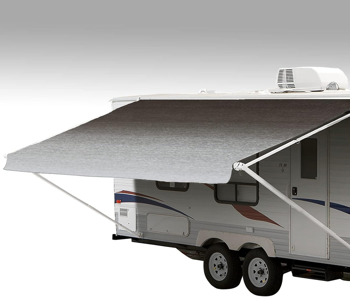 RV Awning Fabric Replacement Weatherproof Vinyl 16' S1056