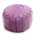 Leather Ottoman V63969