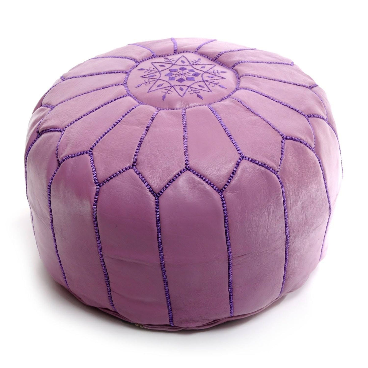 Leather Ottoman V63969