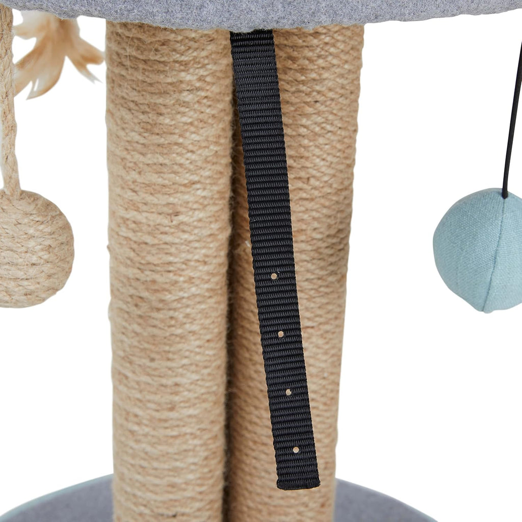 Cat Scratcher with 3-Sided Play Post, 20.5 H, Pack of 2 J886