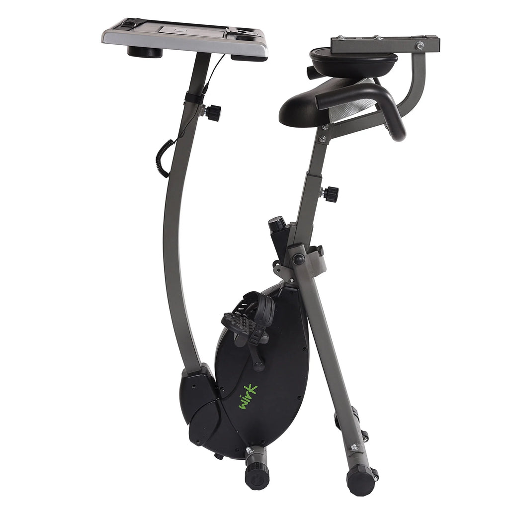 Upright Exercise Bike Workstation and Standing Desk X488206