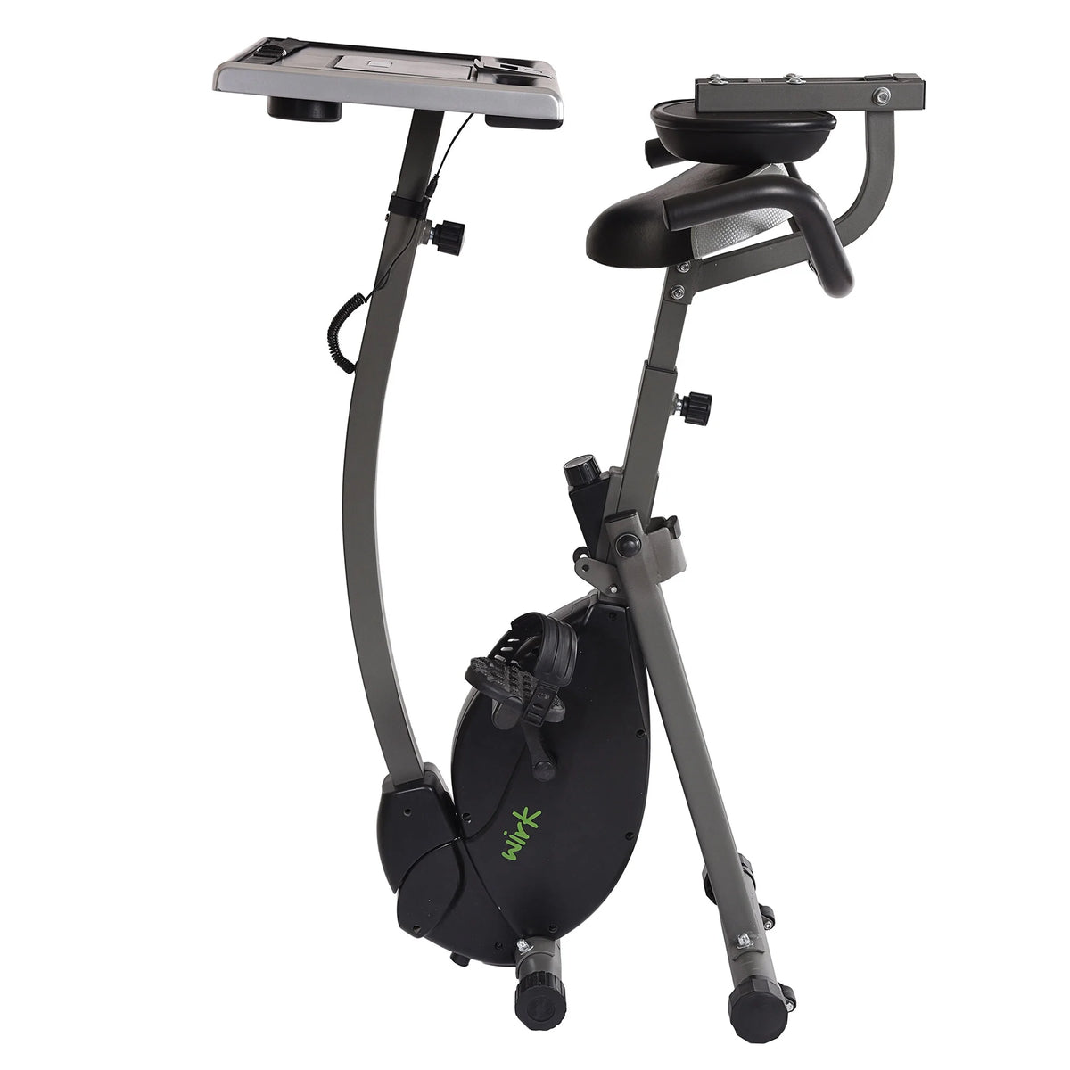 Upright Exercise Bike Workstation and Standing Desk X488206