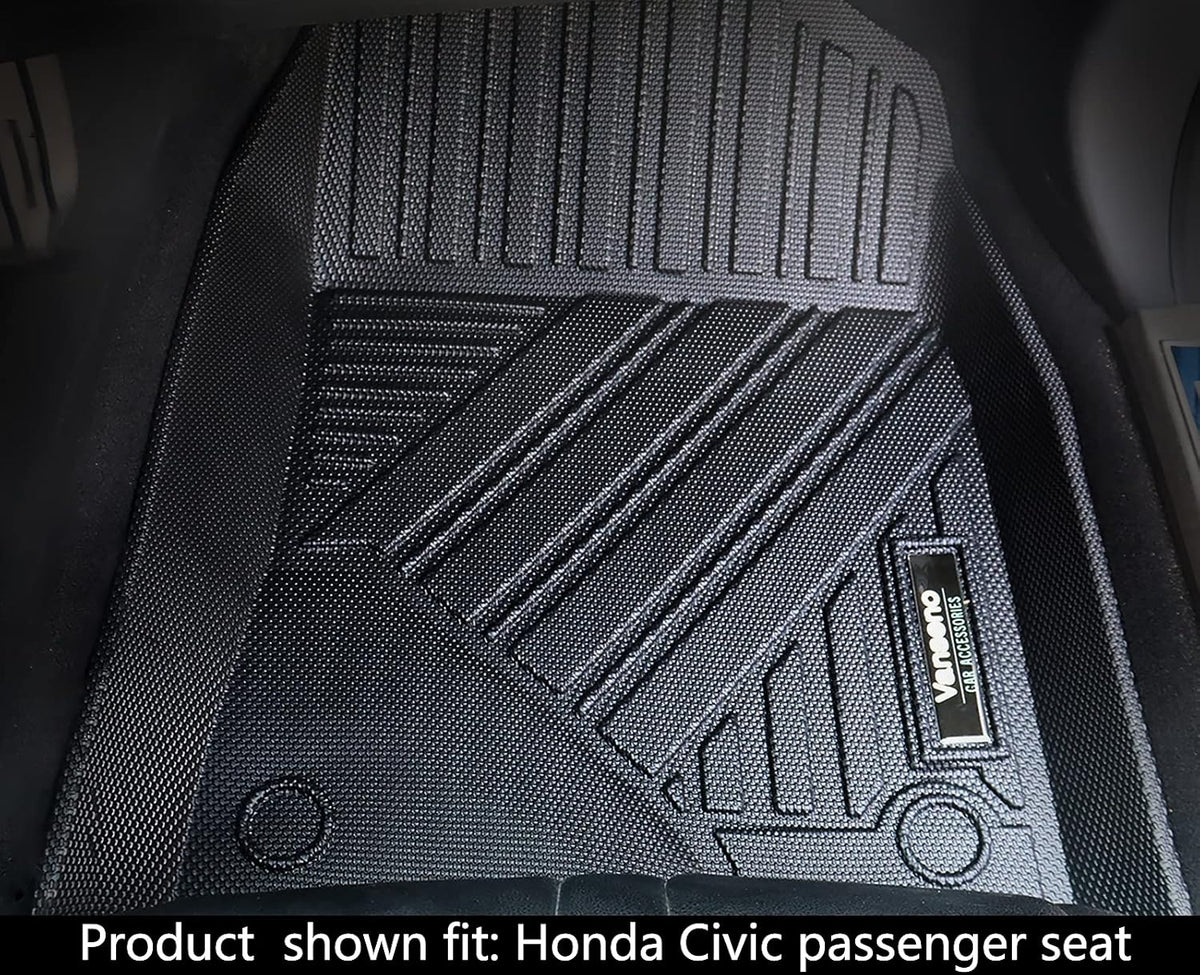 Black All-Weather Car Floor Mats & Cargo Trunk Liners Set M495903