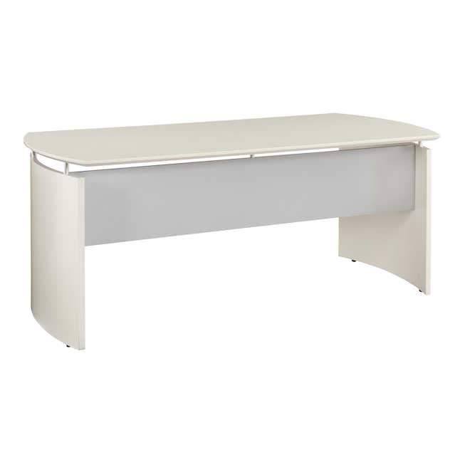 Textured Sea Salt Curved Desk D842