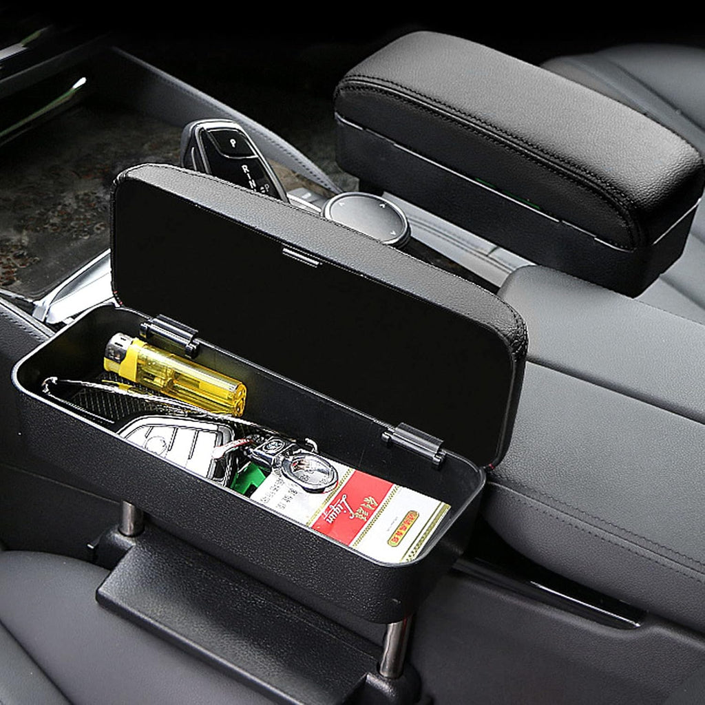 Black Stitching Car Armrest Extender B2949