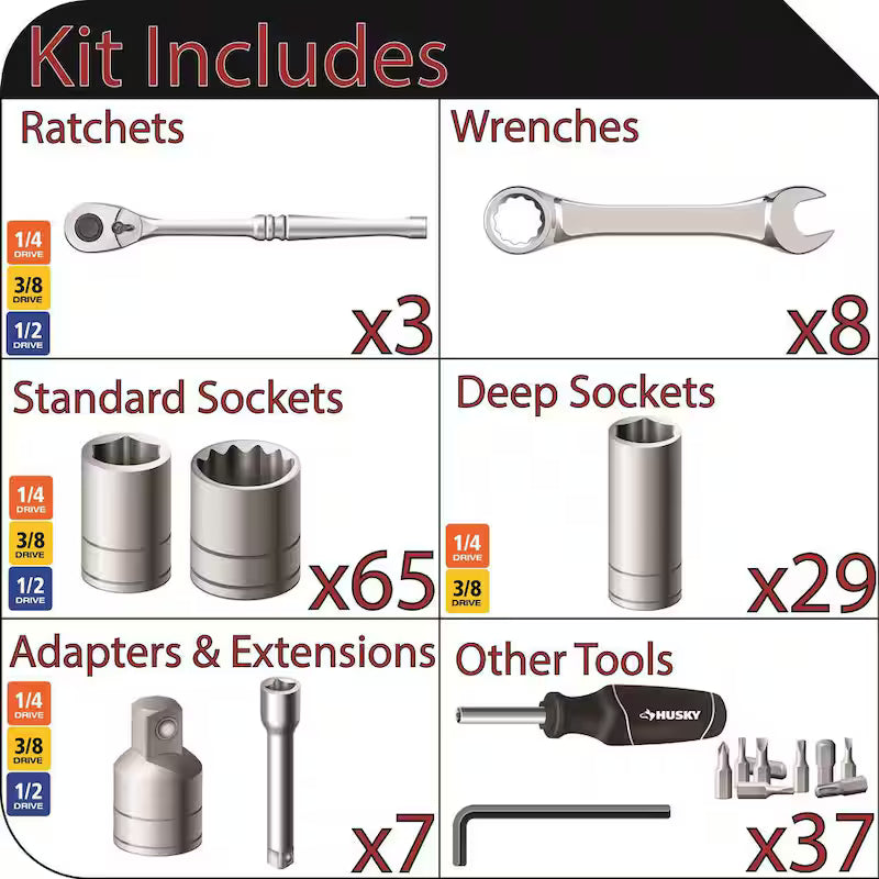 Mechanics Tool Set 149-Piece L7919