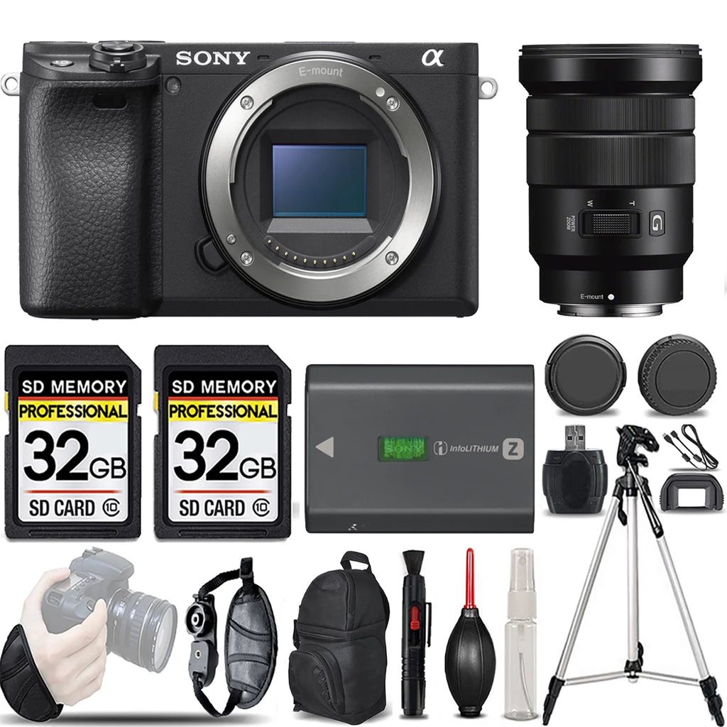 Sony a6400 Mirrorless Camera with 18-105mm f/4 G OSS Lens L32965