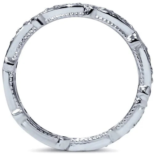 14K White Gold Diamond Eternity Ring P9242