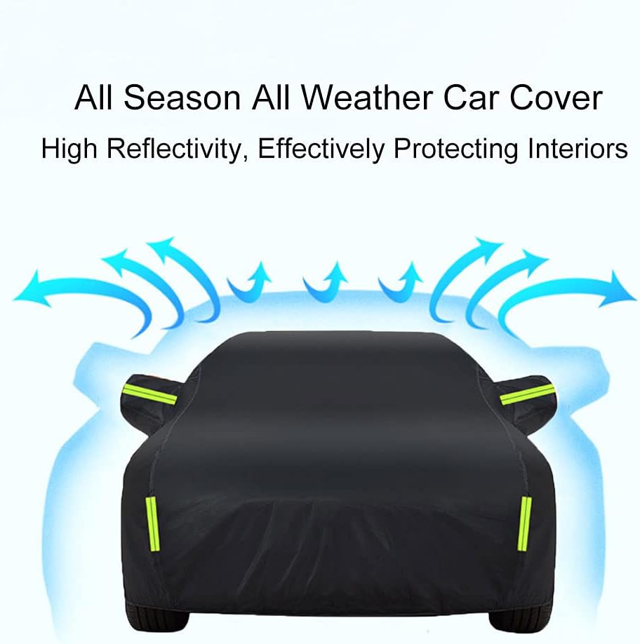All Weather Waterproof Car Cover with Storage Bag J6343