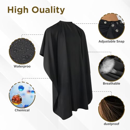 Adjustable Waterproof Salon Hair Cutting Cape V789221