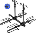 Foldable 4 Tray Hitch Mount Bike Rack H210