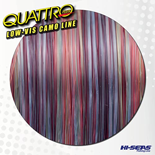 Low-vis 4 Color Camo Monofilament Fishing Line N3691