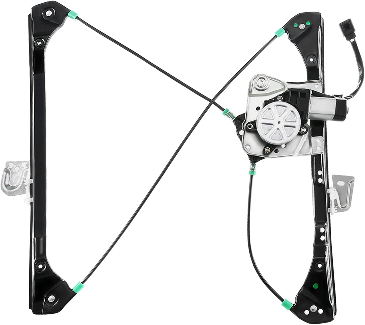 Power Window Regulator with Motor Front Driver Side 4-Door Pack of 2 Y96736