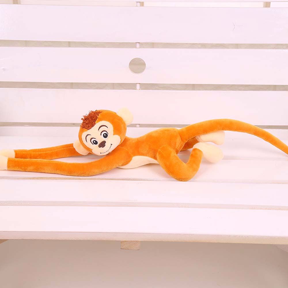 Brown Long-Arm Monkey Plush Doll F98033